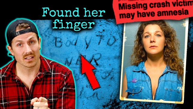 Vanished without a trace... except her FINGER